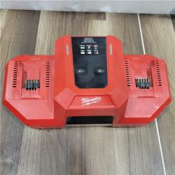 AS-IS Milwaukee 48-59-1815 M18 18V Dual Bay Simultaneous Super Charger