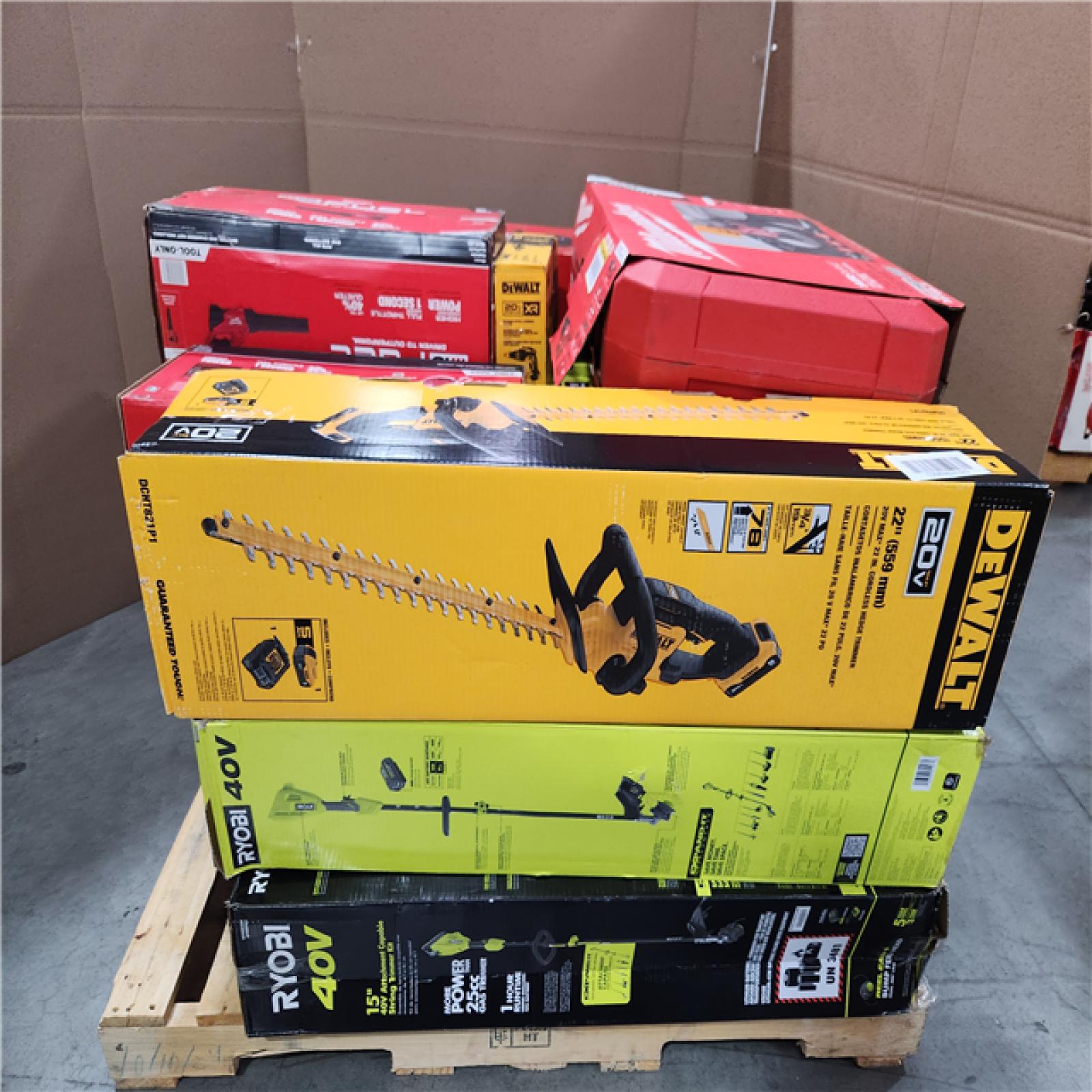CALIFORNIA AS-IS TOOL PALLET