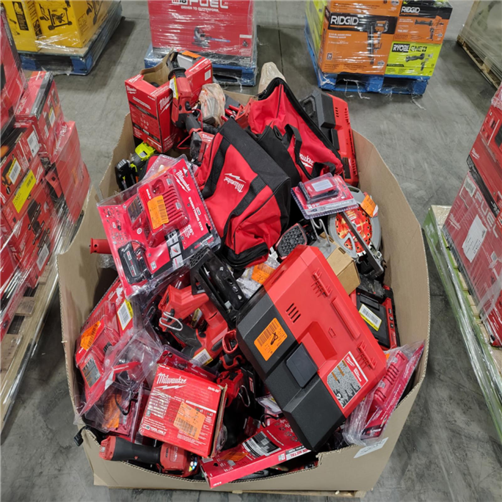 Pittston Location As-Is Power Tools Partial Truckload (13 Pallets)  5205-B