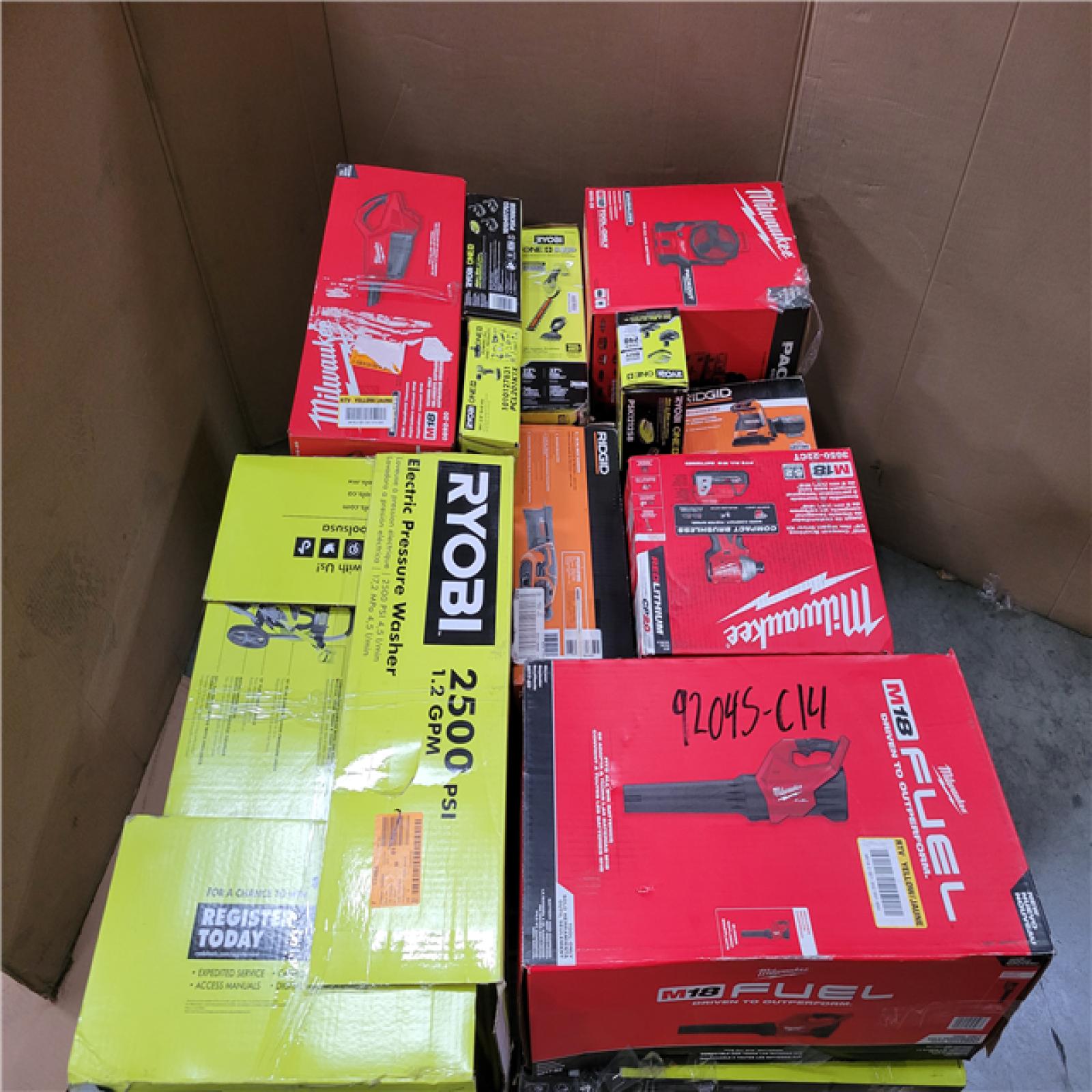 CALIFORNIA AS-IS TOOL PALLET