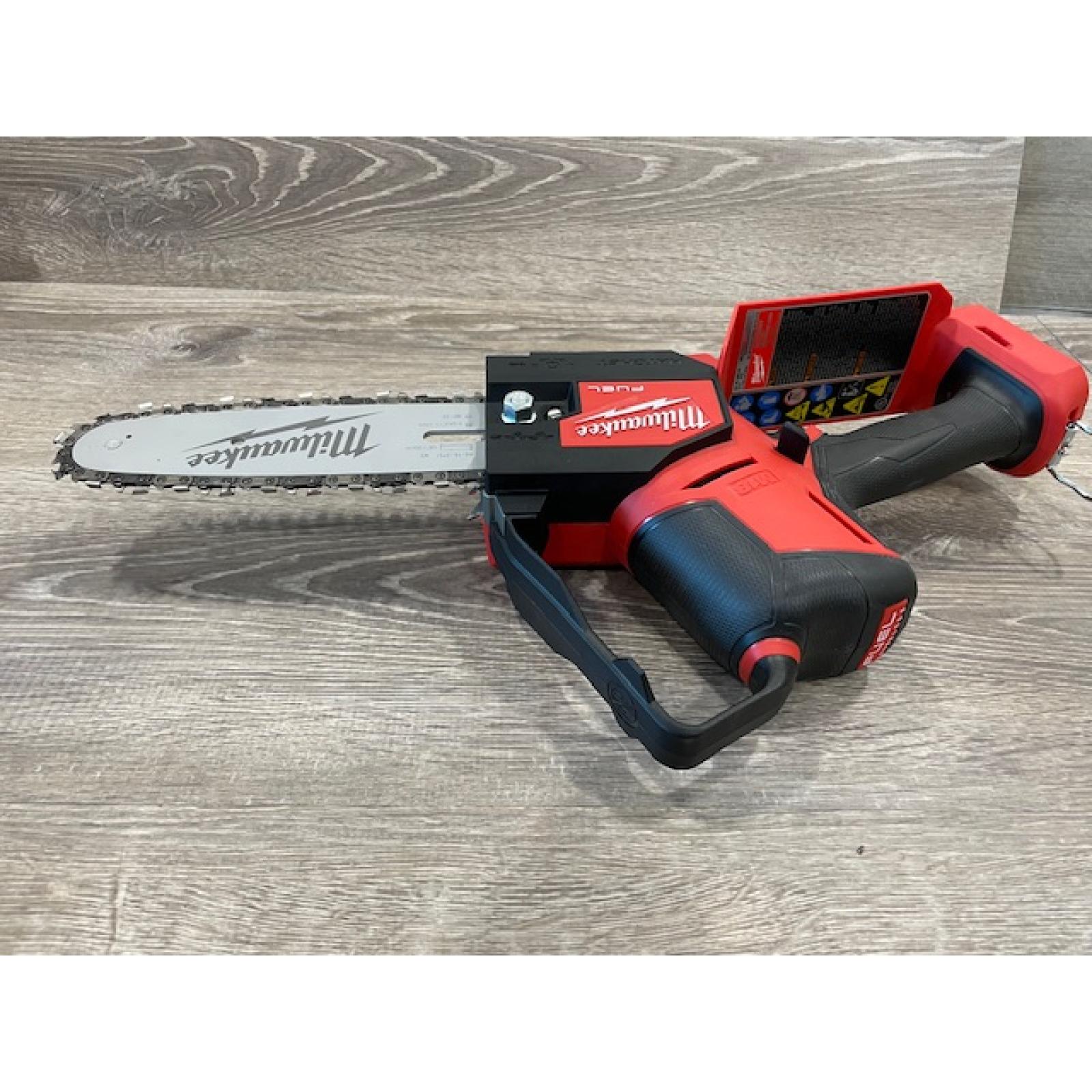 AS-IS Milwaukee FUEL 18V Lithium-Ion Brushless Cordless 8 in. HATCHET Pruning Saw (Tool-Only)