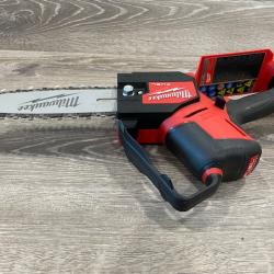 AS-IS Milwaukee FUEL 18V Lithium-Ion Brushless Cordless 8 in. HATCHET Pruning Saw (Tool-Only)