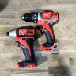 HOUSTON LOCATION - AS-IS Milwaukee M18 Brushed Cordless (2-Tool) Drill/Driver and Impact Driver Kit