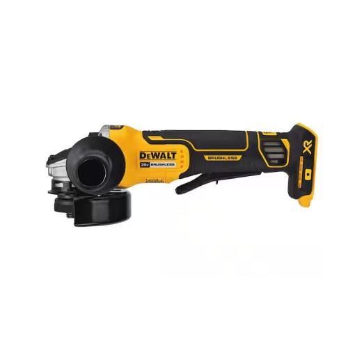 NEW! - DEWALT 20V MAX XR Cordless Brushless 4.5 in. Paddle Switch Small Angle Grinder with Kickback Brake (Tool Only)