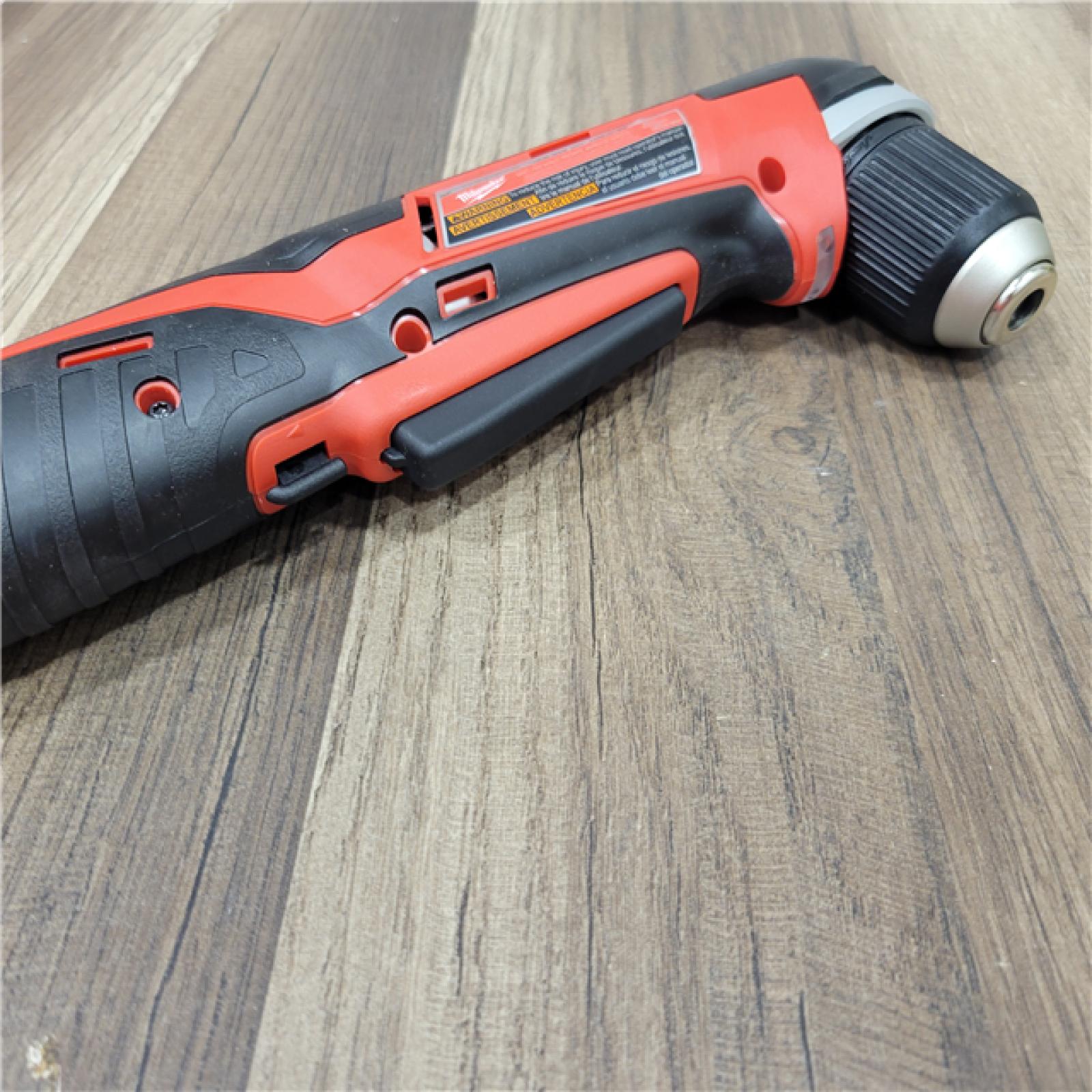 AS-IS Milwaukee M12 12-Volt Lithium-Ion Cordless 3/8 in. Right Angle Drill (Tool-Only)