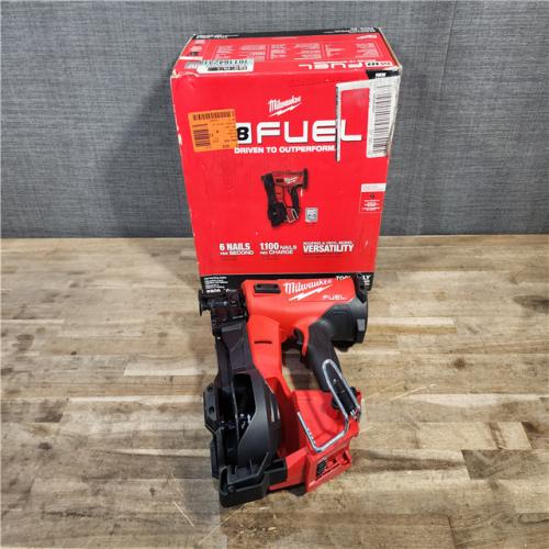 HOUSTON LOCATION - AS-IS (APPEARS LIKE NEW) Milwaukee M18 FUEL Coil Roofing Nailer (TOOL ONLY)