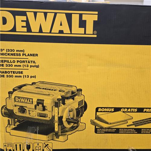 NEW- DEWALT 13 2 Speed 3-Knife Thickness Planer