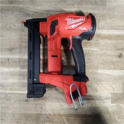 HOUSTON LOCATION - AS-IS MILWAUKEE FUEL 18-Volt Lithium-Ion Brushless Cordless 18-Gauge 1/4 in. Narrow Crown Stapler (Tool-Only)