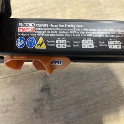 AS-IS RIDGID Pneumatic 21-Degree 3-1/2 in. Round Head Framing Nailer