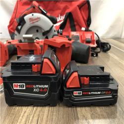 AS-IS Milwaukee 18-Volt Lithium-Ion Brushless Cordless (4-Tool) Combo Kit