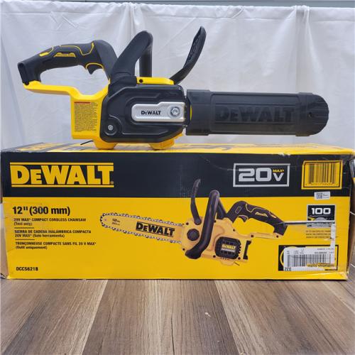 AS-IS DeWalt 20V MAX Compact 12 Brushless Chainsaw (Bare Tool) DCCS621B