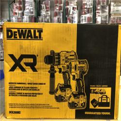 NEW! - DEWALT 20V MAX XR Cordless Brushless Hammer Drill/Impact 2 Tool Combo Kit with (2) 20V 4.0Ah Batteries and Charger