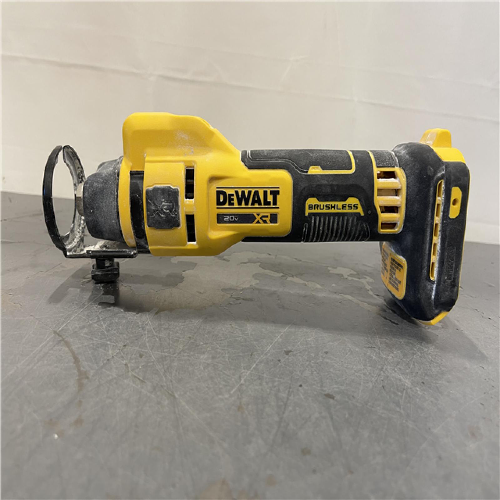 AS-IS - DEWALT XR 20V Lithium-Ion Cordless Rotary Drywall Cut-Out Tool