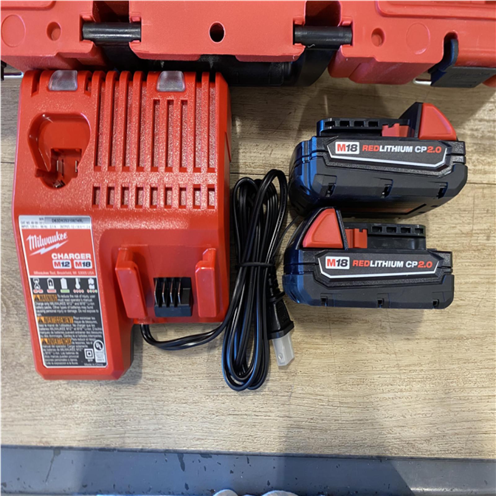 AS-IS Milwaukee 18V Lithium-Ion Cordless Short Throw Press Tool with 3 PEX Crimp Jaws Kit