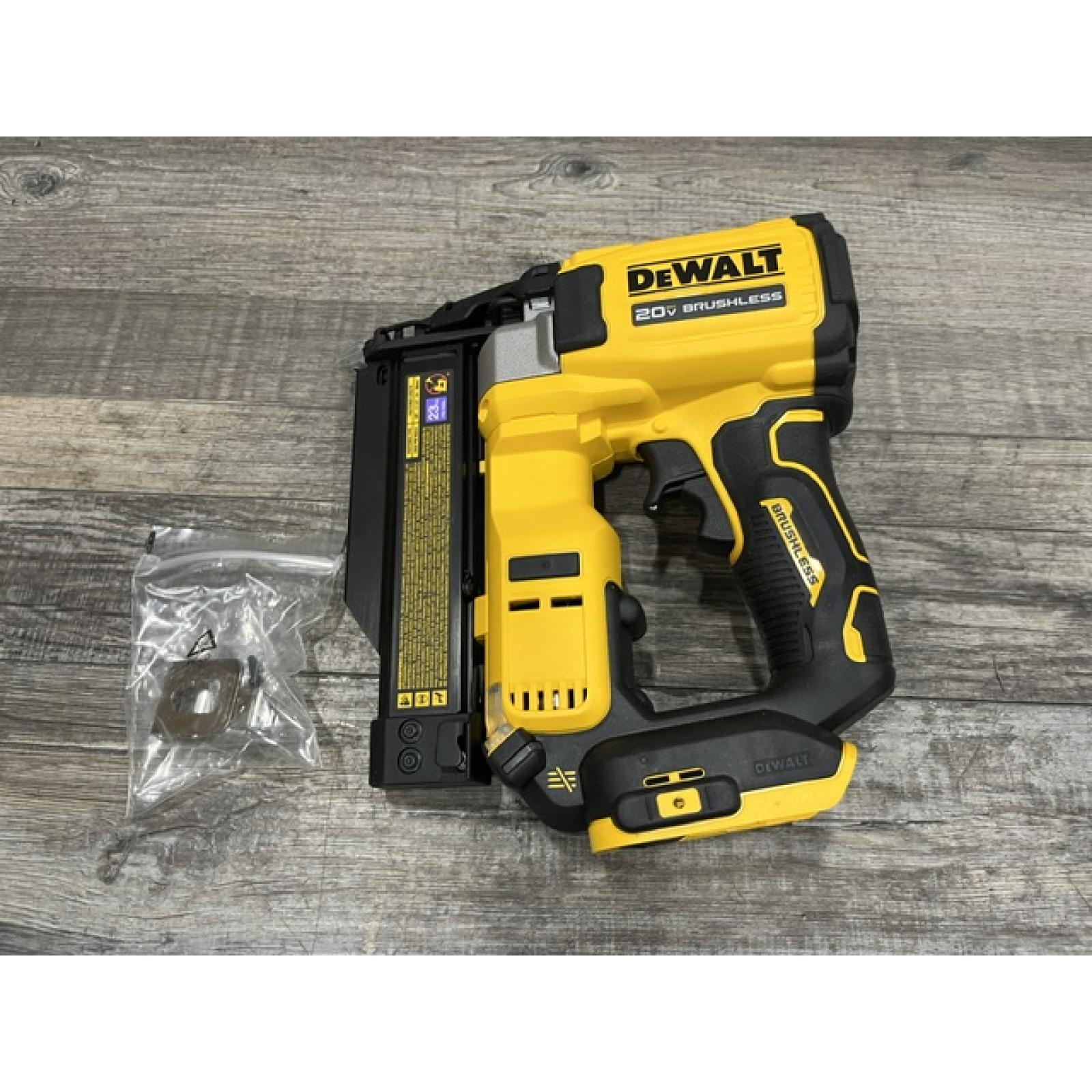 AS-IS DEWALT ATOMIC 20V MAX Lithium Ion Cordless 23 Gauge Pin Nailer (Tool Only)