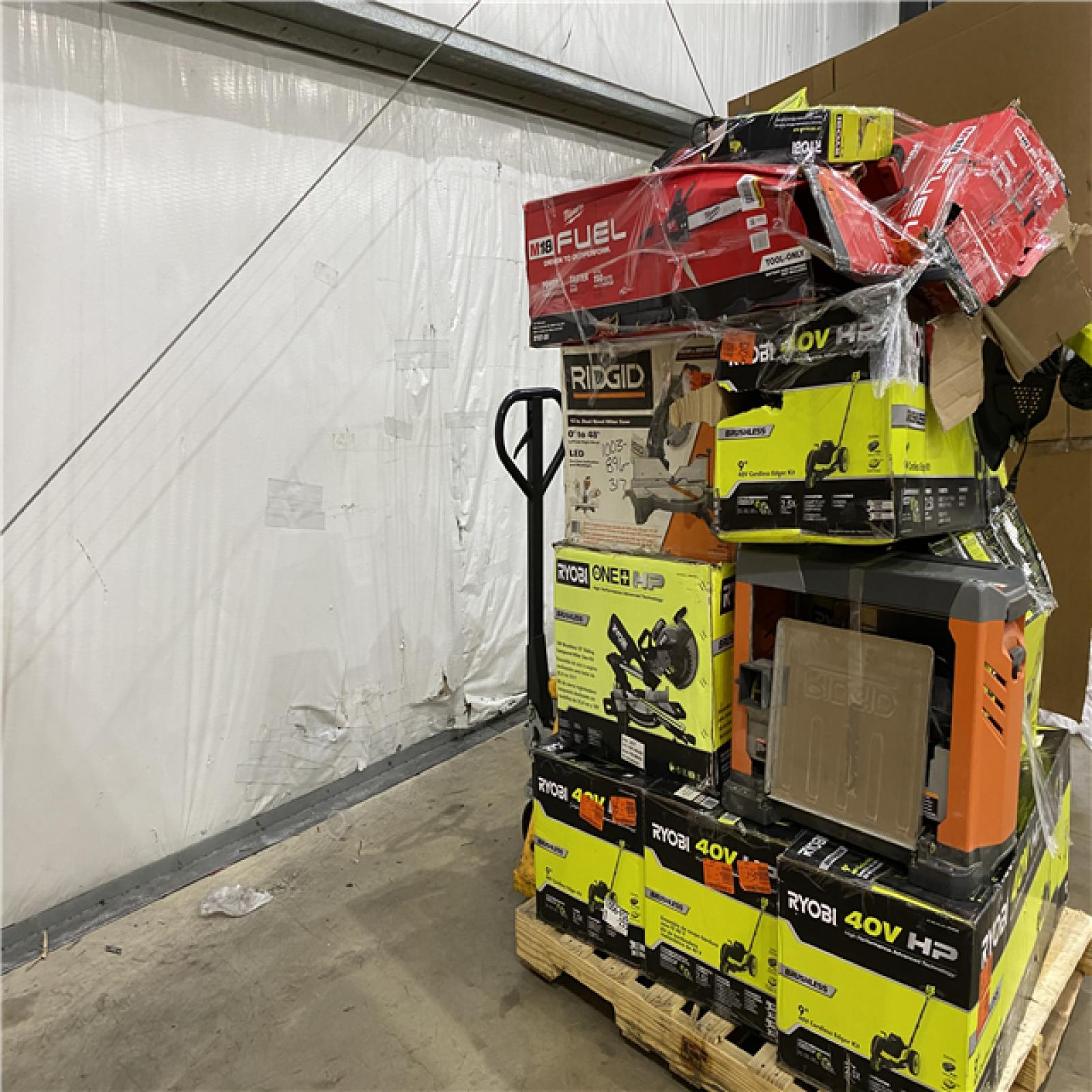 Houston Location AS IS - Tool Pallet