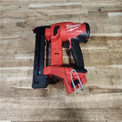 HOUSTON LOCATION - AS - IS Milwaukee FUEL 18-Volt Lithium-Ion Brushless Cordless 18-Gauge 1/4 in. Narrow Crown Stapler (Tool-Only)