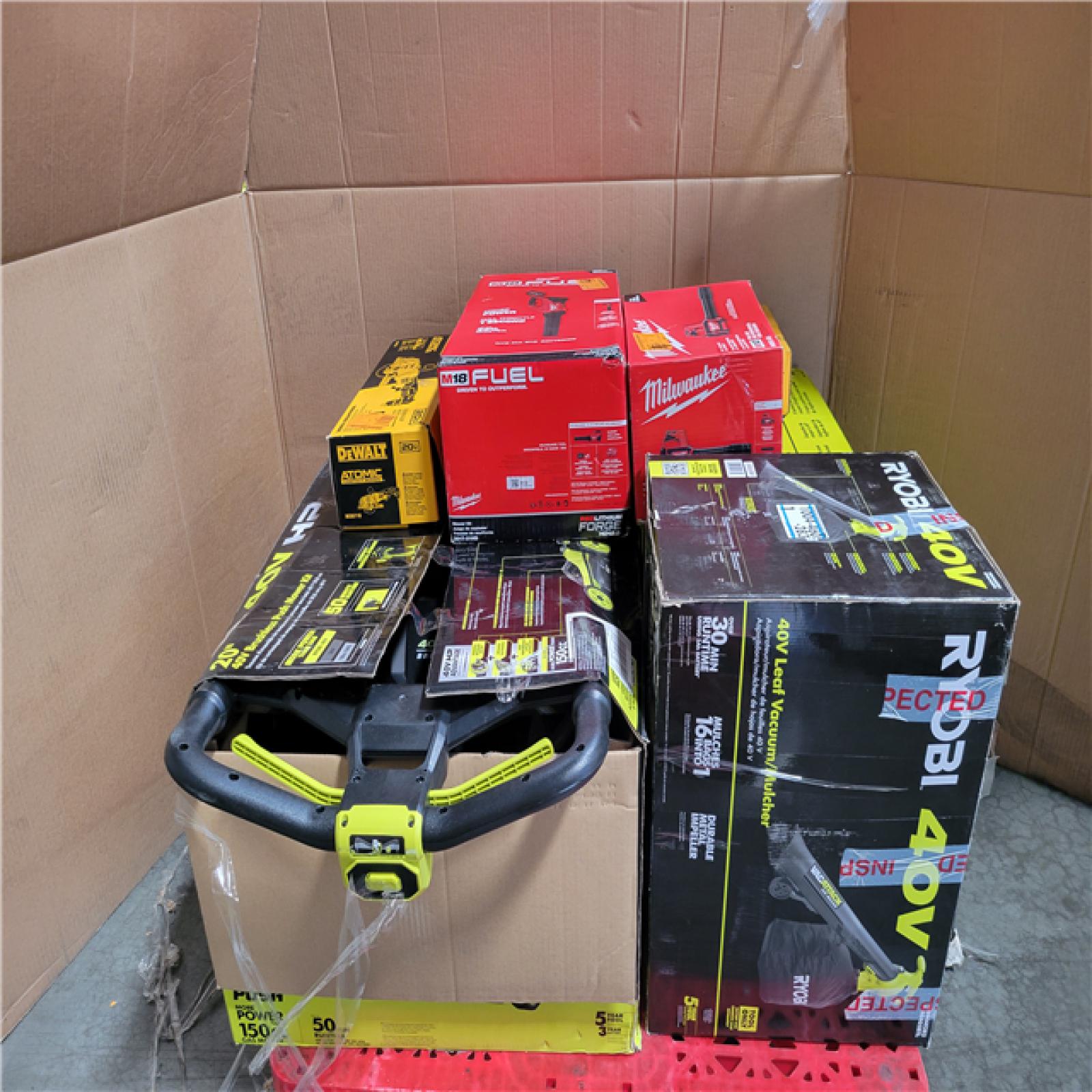 CALIFORNIA AS-IS TOOL PALLET
