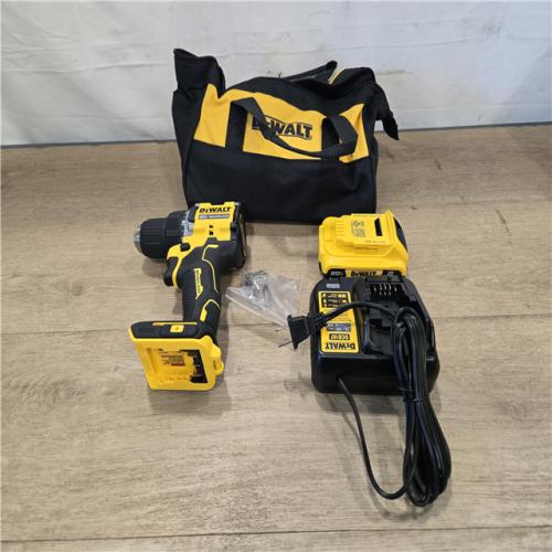 AS-IS DEWALT Atomic 20V Cordless Compact 1/2 in. Drill/Driver Kit
