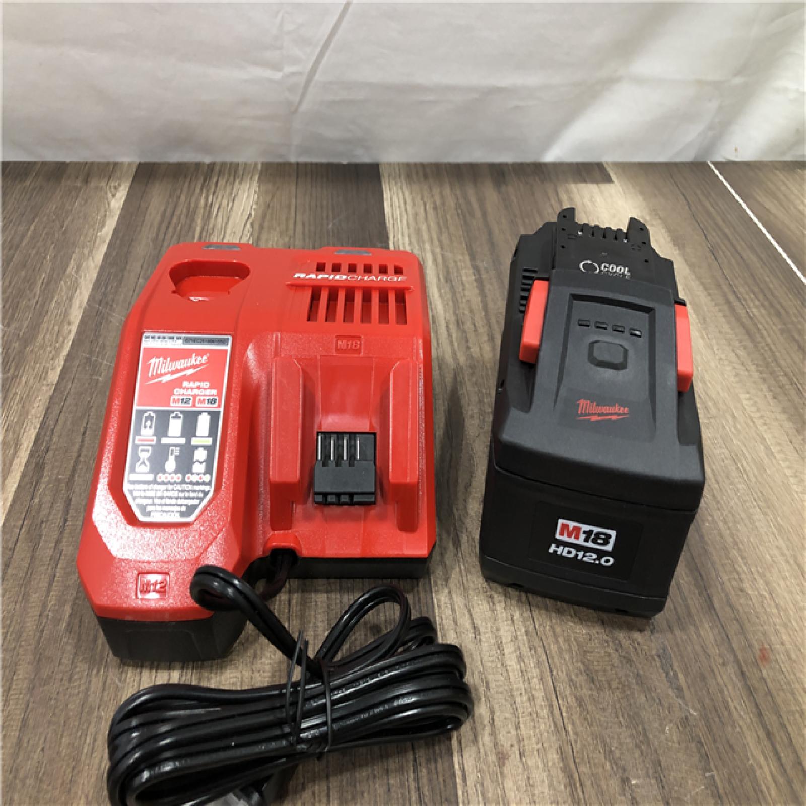 AS-IS Milwaukee M18 18-Volt Lithium-Ion REDLITHIUM FORGE Starter Kit