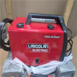 CALIFORNIA AS-IS lINCOLN ELECTRIC WELD-PAK