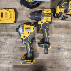 HOUSTON LOCATION - AS-IS DEWALT 20-Volt MAX ToughSystem Lithium-Ion 6-Tool Cordless Combo Kit