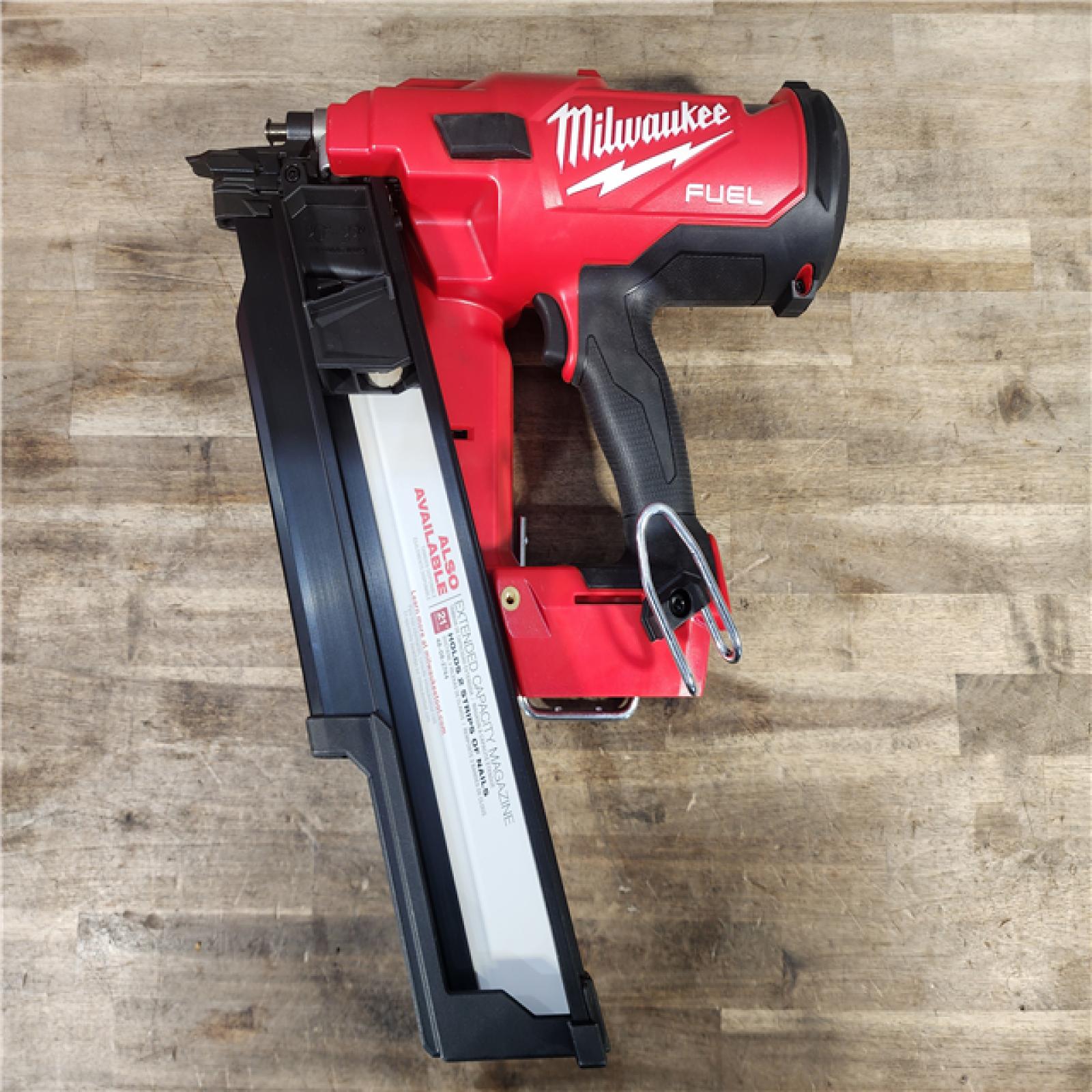 HOUSTON LOCATION - AS-IS (APPEARS LIKE NEW) Milwaukee 2744-20 M18 FUEL 3-1/2 in. 18-Volt 21-Degree Lithium-Ion Brushless Cordless Framing Nailer (Tool-Only)
