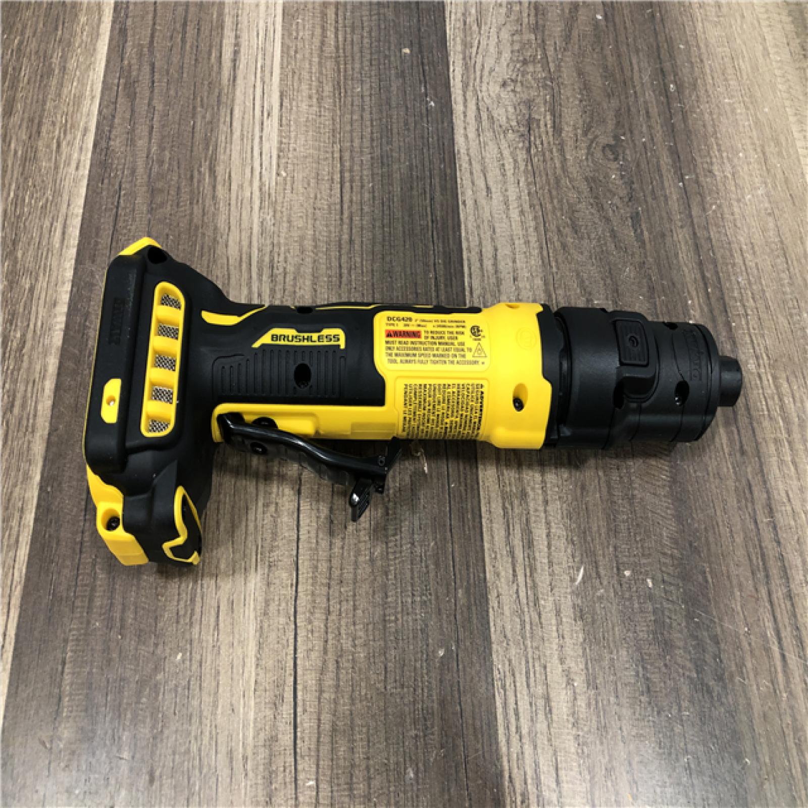 AS-IS DEWALT ATOMIC 20V MAX Cordless Die Grinder with Paddle Switch (Tool Only)