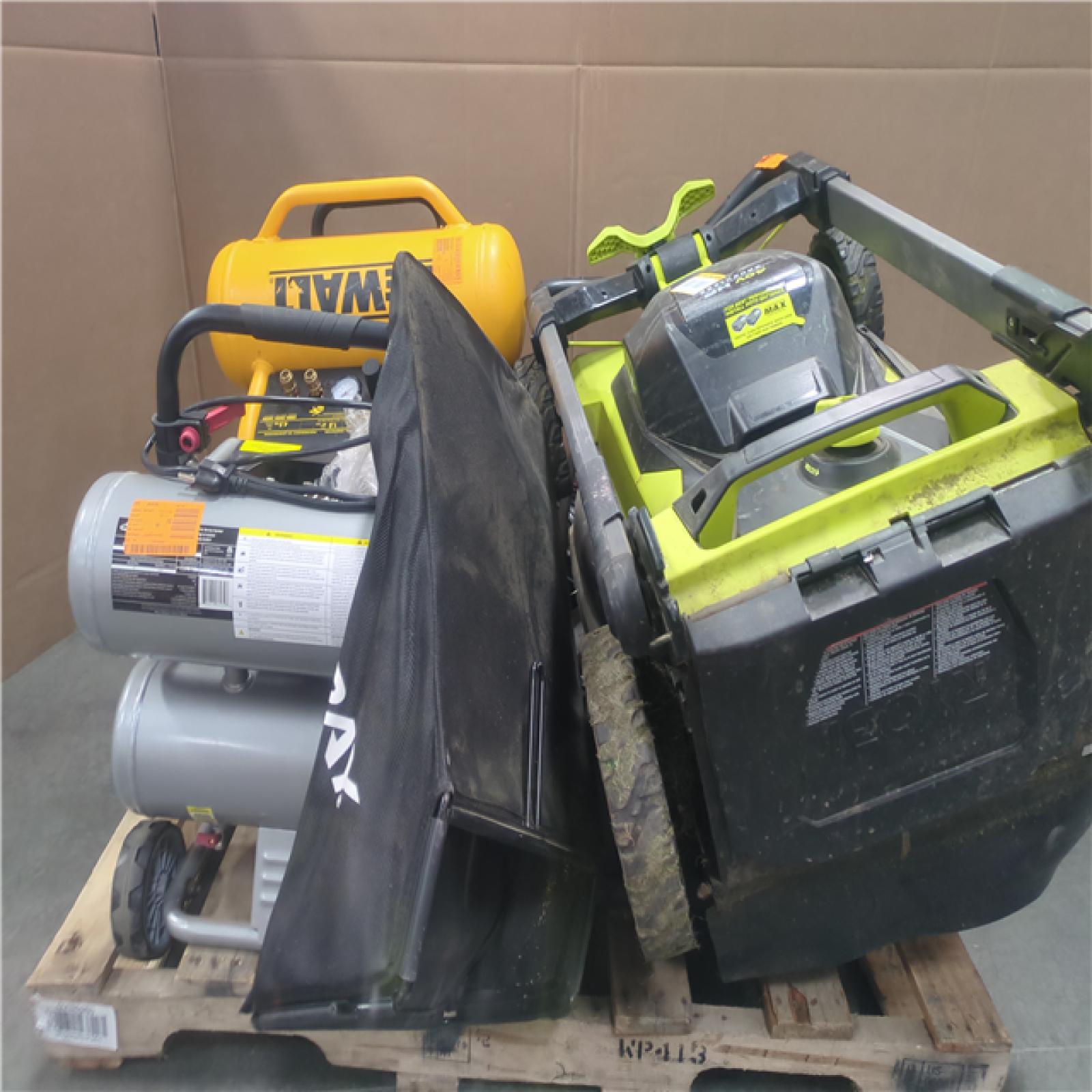 CALIFORNIA AS-IS OUTDOOR POWER EQUIPMENT