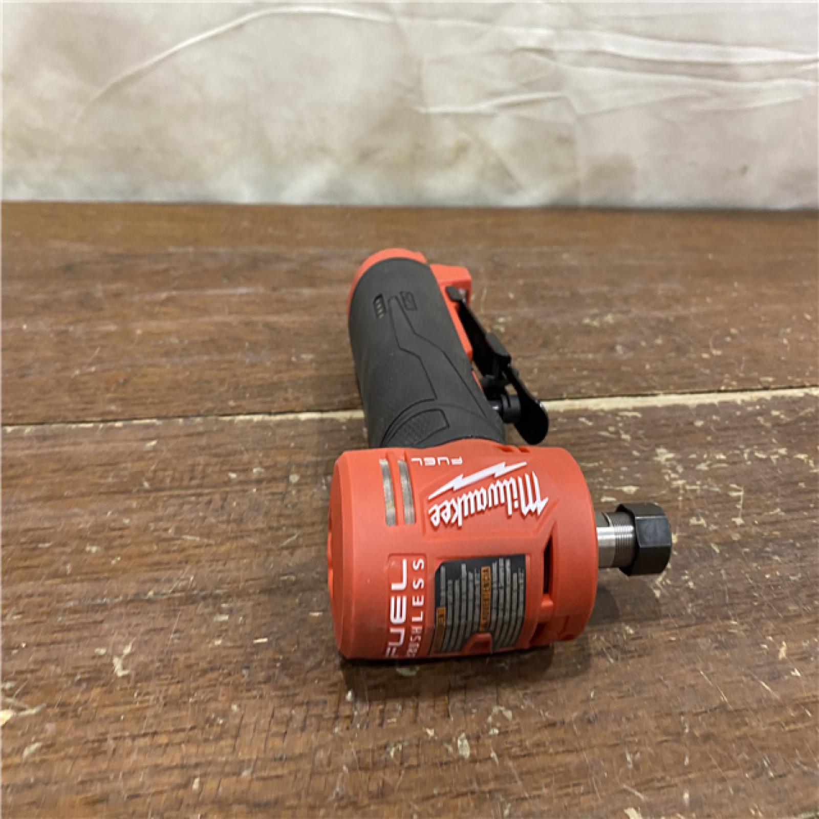 AS-IS Milwaukee M12 FUEL Brushless Cordless 1/4 in. Right Angle Die Grinder (Tool Only)