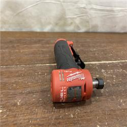 AS-IS Milwaukee M12 FUEL Brushless Cordless 1/4 in. Right Angle Die Grinder (Tool Only)