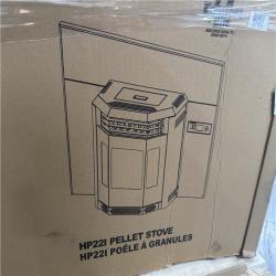 CALIFORNIA AS-IS COMFORT BILT HP22I PELLET STOVE
