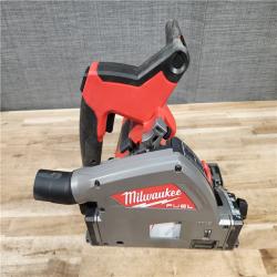 HOUSTON LOCATION - AS-IS Milwaukee FUEL 18V Lithium-Ion Cordless Brushless 6-1/2 in. Plunge Cut Track Saw (Tool-Only)