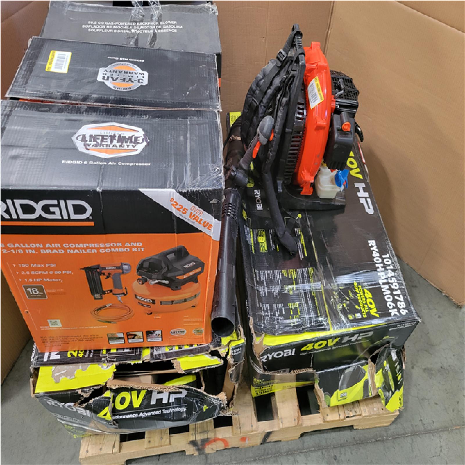 CALIFORNIA AS-IS OUTDOOR POWER EQUIPMENT