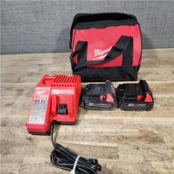 HOUSTON LOCATION - AS-IS Milwaukee 18V Lithium-Ion Cordless Drill Driver/Impact Driver Combo Kit