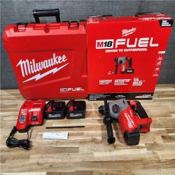 HOUSTON LOCATION - AS-IS (APPEARS LIKE NEW) Milwaukee FUEL 18V Lithium-Ion Brushless 1 in. Cordless SDS-Plus Rotary Hammer Kit