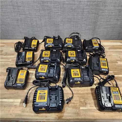 HOUSTON LOCATION - AS - IS DEWALT BATTERY CHARGER PACK QTY - 13