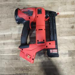 HOUSTON LOCATION - AS-IS (APPEARS LIKE NEW) MILWAUKEE FUEL 18-Volt Lithium-Ion Brushless Cordless 18-Gauge 1/4 in. Narrow Crown Stapler (Tool-Only)