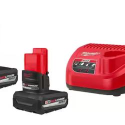 NEW!- Milwaukee M12 12V Lithium-Ion XC High Output 5.0 Ah Battery Pack