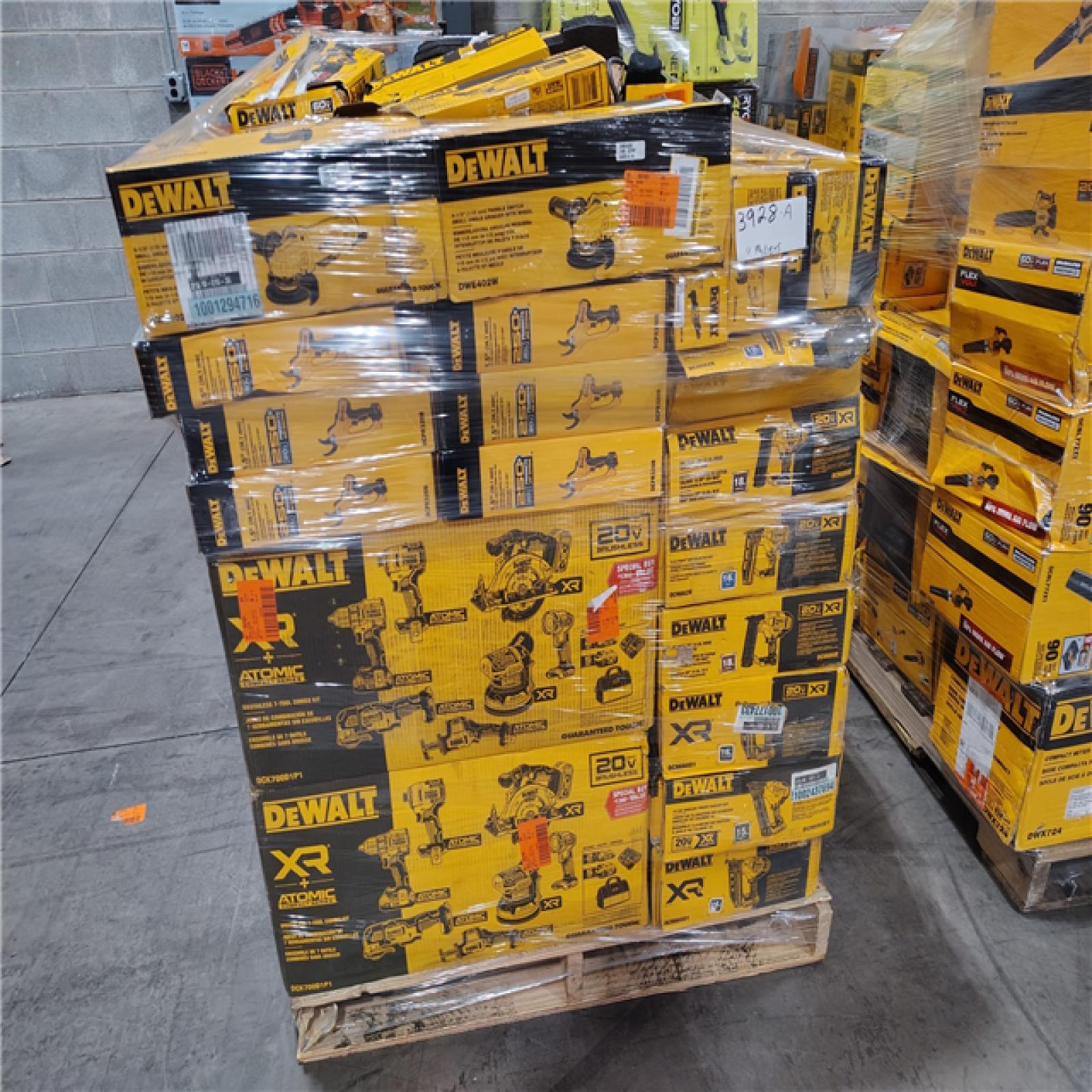 Pittston Location As-Is Power Tools Partial Truckload (11 Pallets) 3928-A