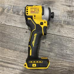 AS-IS DEWALT Atomic 20V Max Lithium-Ion Brushless Cordless Compact 1/4 in. Impact Driver Kit