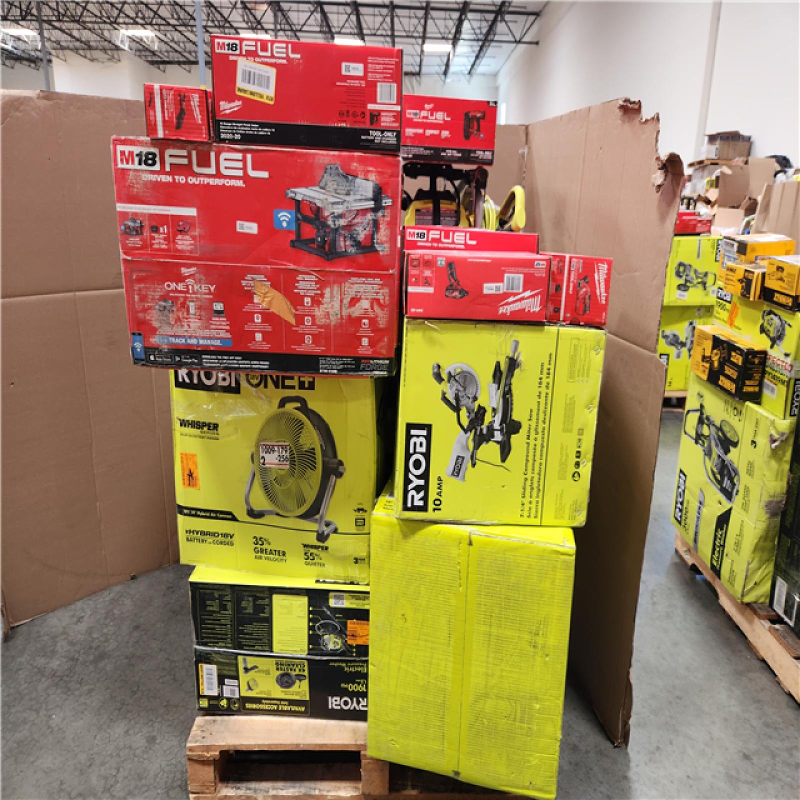 CALIFORNIA AS-IS TOOL PALLET