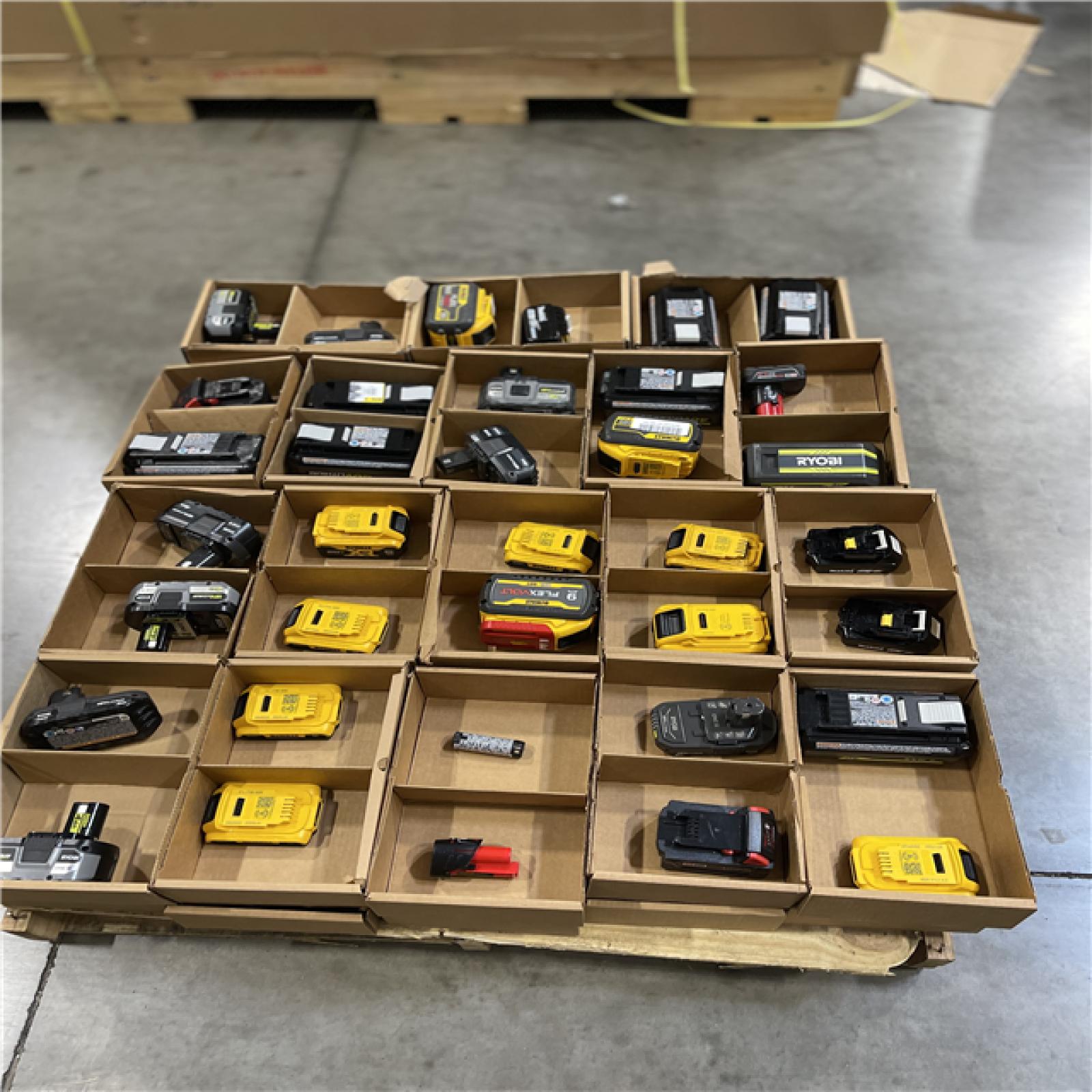 DALLAS LOCATION- AS-IS BATTERY PALLET
