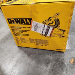 NEW- DeWalt 15 Amps 12 in. Corded Dual-Bevel Sliding Compound Miter Saw