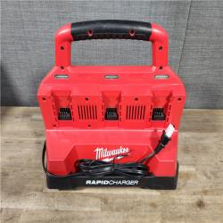 HOUSTON LOCATION - AS-IS Milwaukee M18 Packout Six Bay Rapid Charger (Tool-Only)