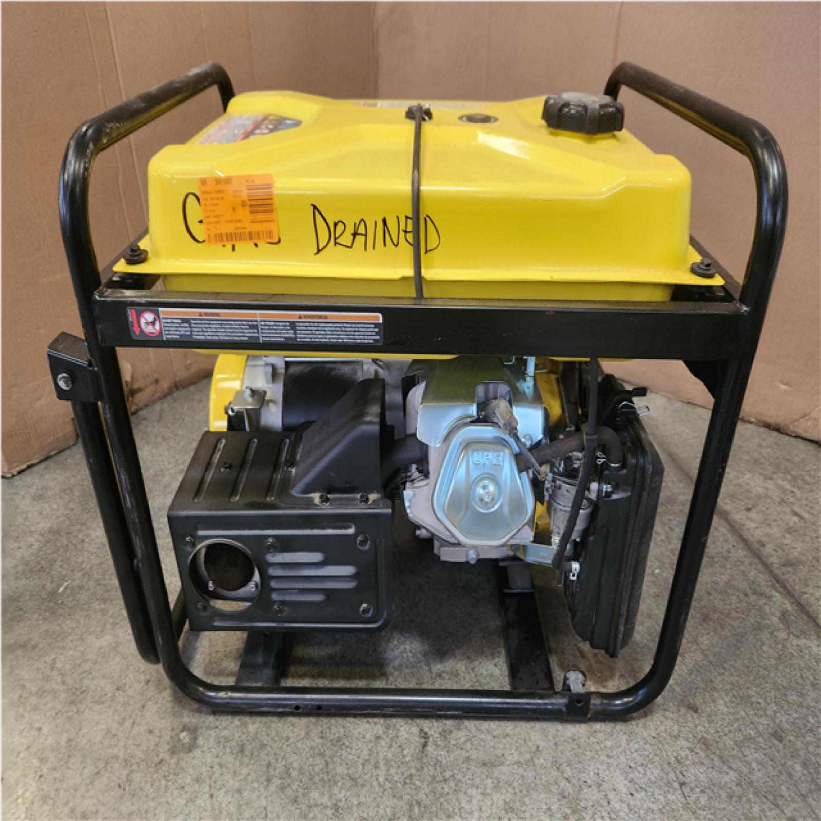 Phoenix Champion Power Equipment 7850/6250-Watt Recoil Start Dual Fuel Portable Generator w/ Free 3-Year Warranty for Home Backup and Storm Prep