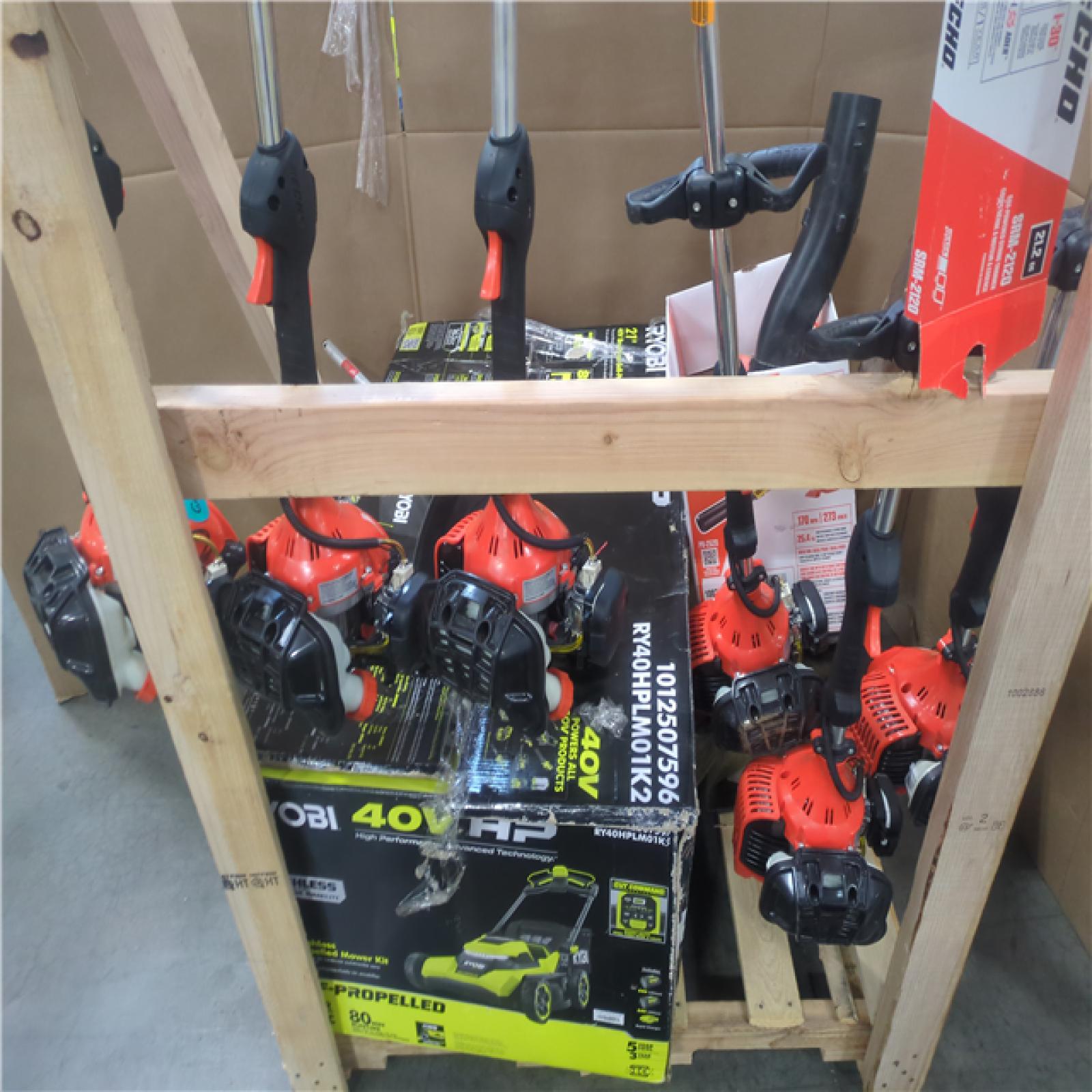 CALIFORNIA AS-IS OUTDOOR POWER EQUIPMENT