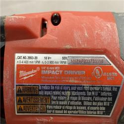 AS-IS Milwaukee FUEL 18V Lithium-Ion Brushless Cordless Hammer Drill and Impact Driver Combo Kit