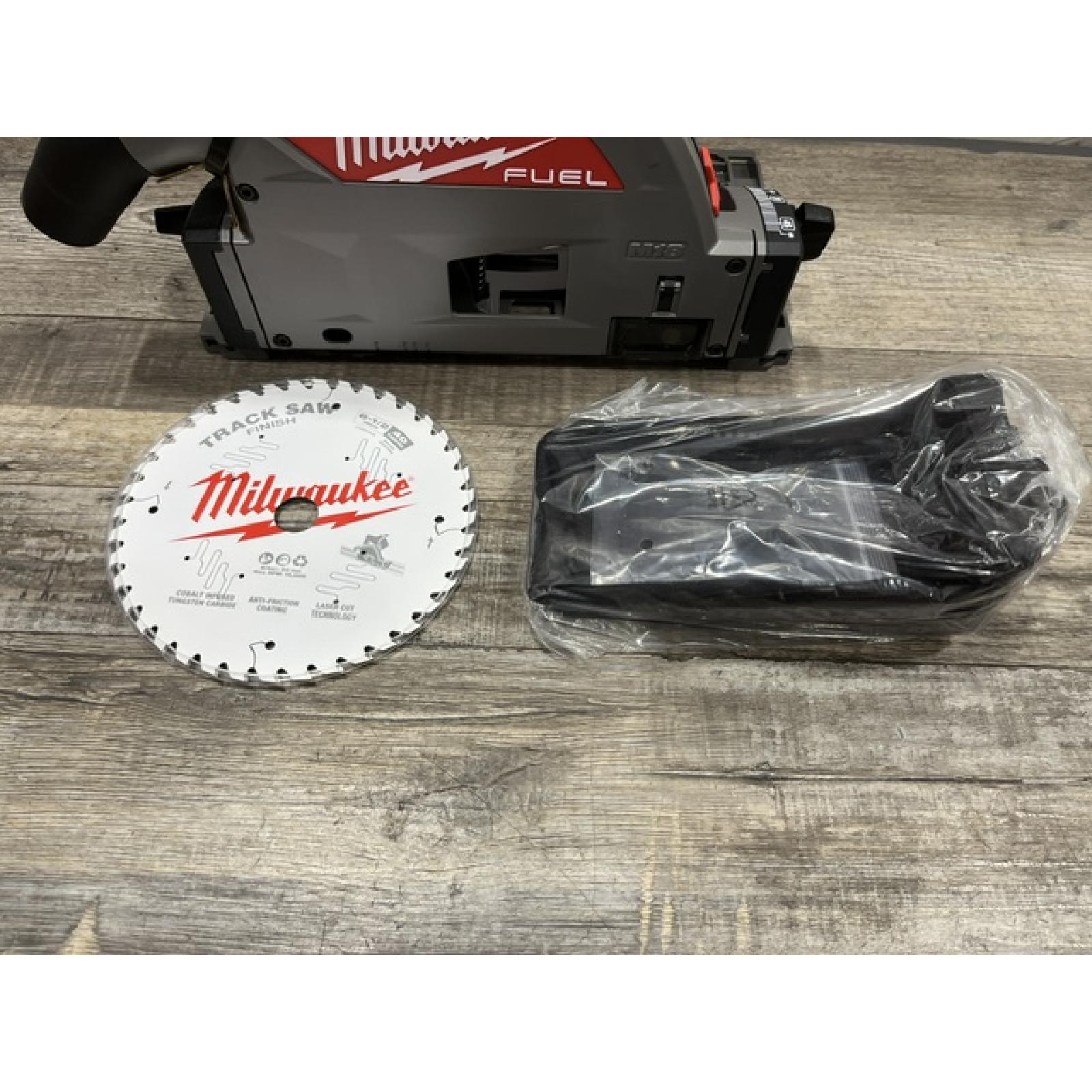 NEW - Milwaukee FUEL 18V Lithium-Ion Cordless Brushless 6-1/2 in. Plunge Cut Track Saw (Tool-Only)