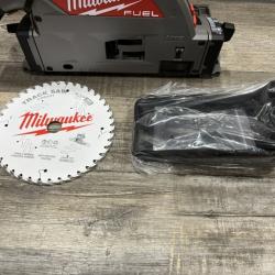 NEW - Milwaukee FUEL 18V Lithium-Ion Cordless Brushless 6-1/2 in. Plunge Cut Track Saw (Tool-Only)